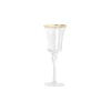 White wine glasses