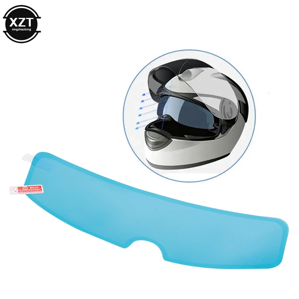 Xzt Pet Clear Anti Rain Helmet Film Helmet Rainproof Film Anti Fog Film