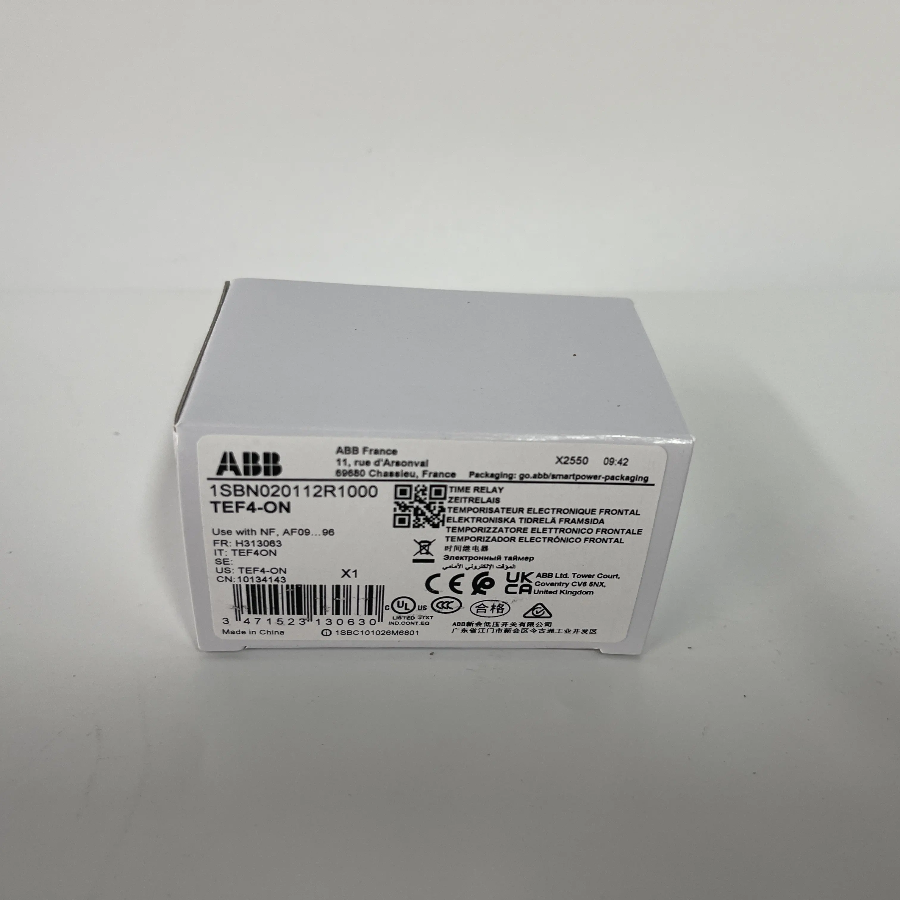ABB Time Relay TEF4-ON 1SBN020112R1000 ABB Time Relay TEF4-ON 1SBN020112R1000