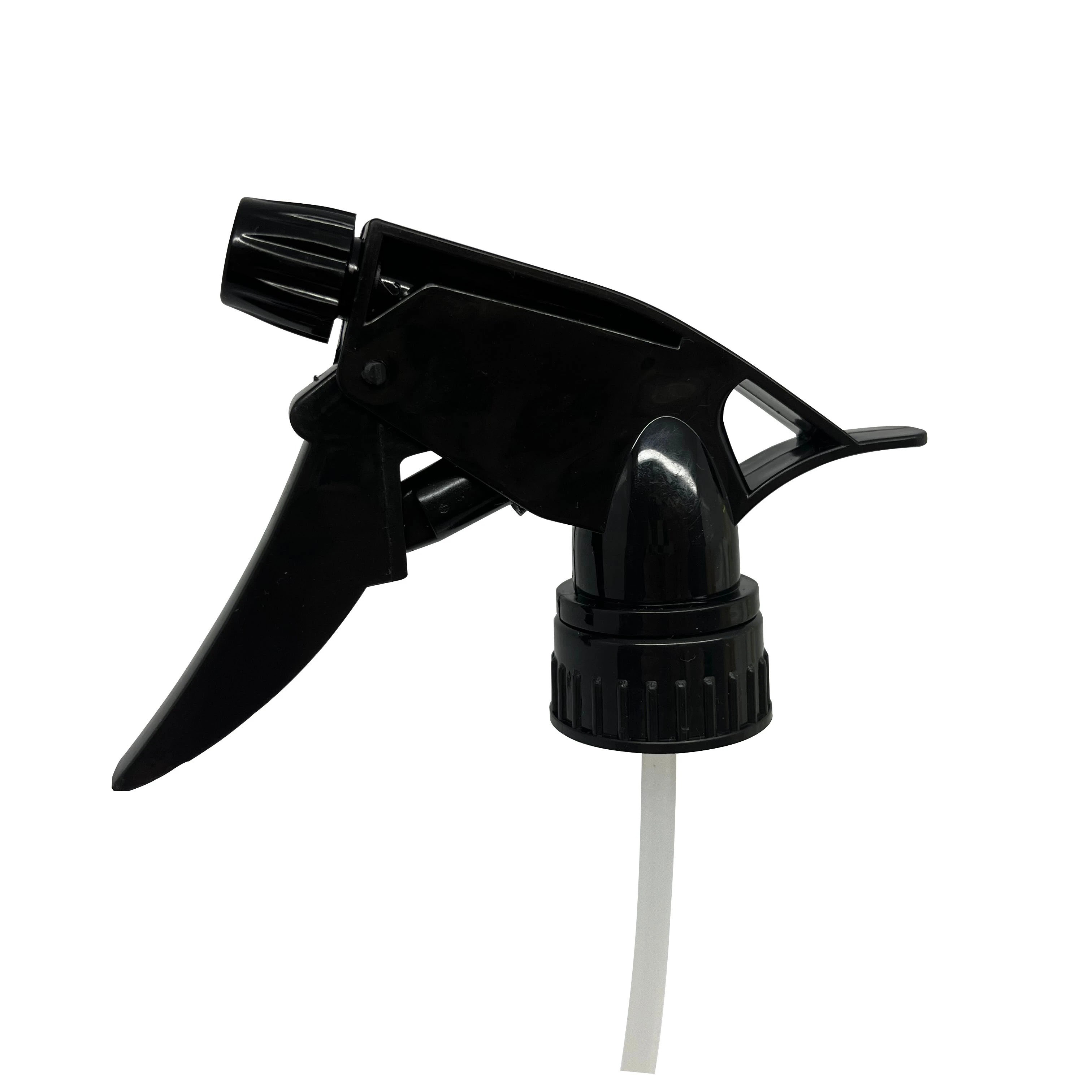 28/410  wholesale detergent spray plastic black garden mist spray  4cc trigger pumps