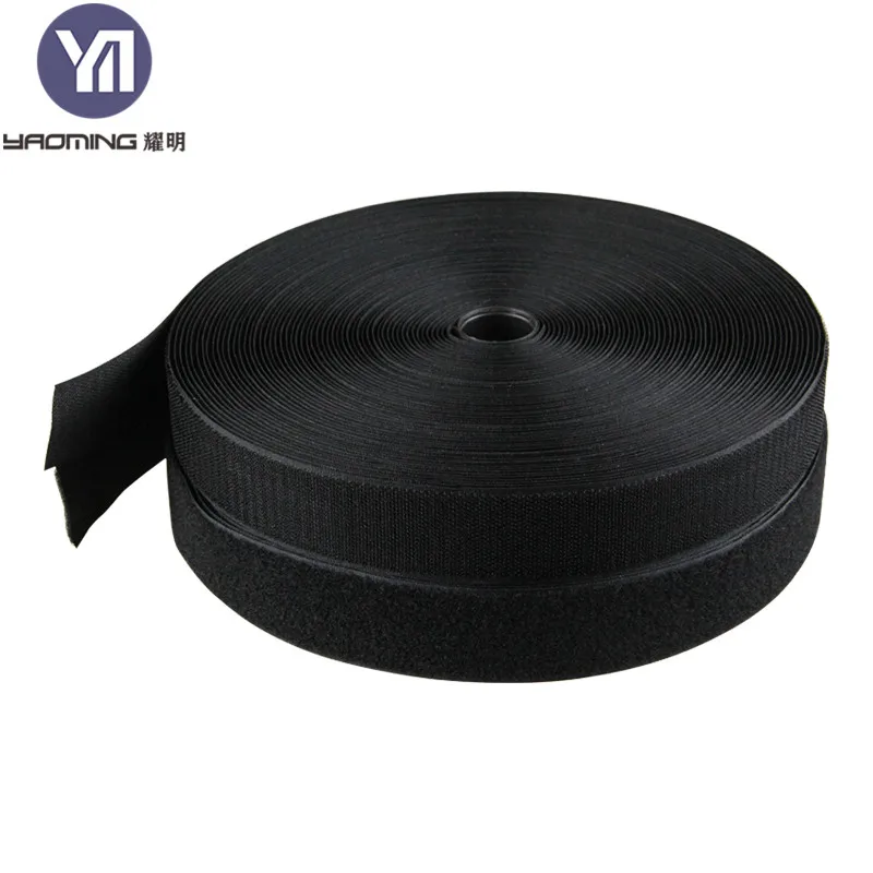 Self-Adhesive Sewable Hook Loop for for Strips Black White Blended Fabric Double Baby Shoes Garment Accessories No Glue