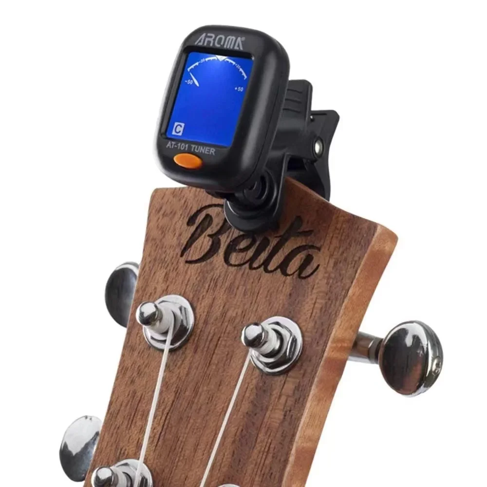 Meeland Guitar Tuner 2 PACK, Clip On Tuner For Guitar/Bass