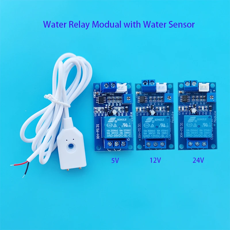 Chenbz Rain Luxury goods Water Sensor Module 12V Relay Control Ra DC