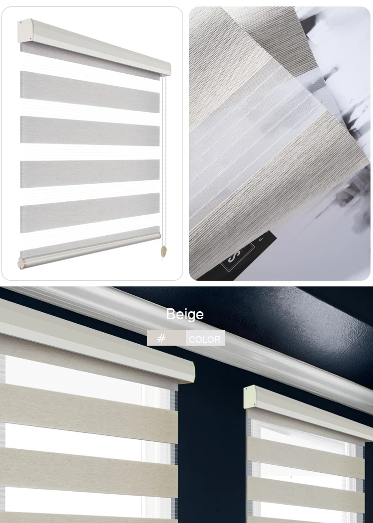 Electric Window smart home Shades voice app remote control automatic roller blind motorized shutter blackout  zebra blinds