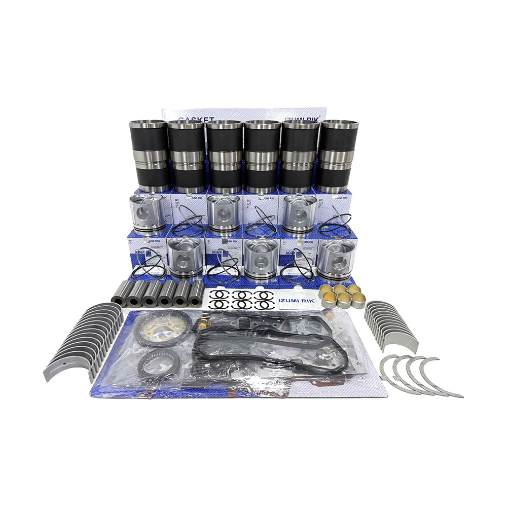 IZUMI RIK Overhaul Rebuild Kit with Overhaul Kit Bearings with Thrust Washer for Mitsubishi S6R2F-MTK Engine Rebuild Kit