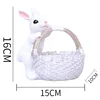 White basket rabbit