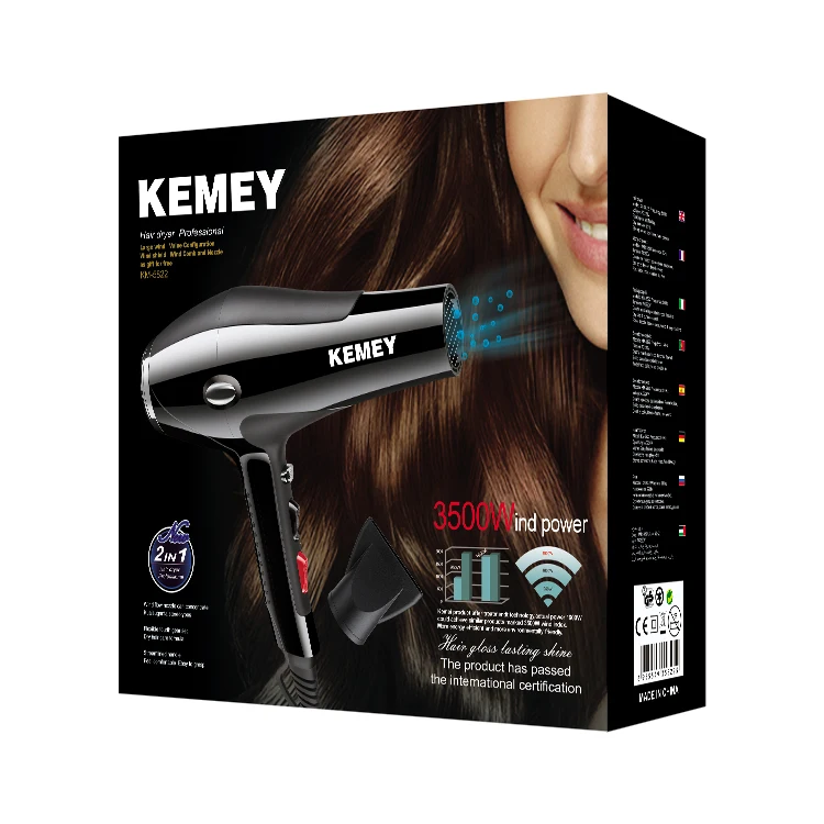 Hot Selling Kemey Km5822 Salon Professional 3500w High Power Cheap