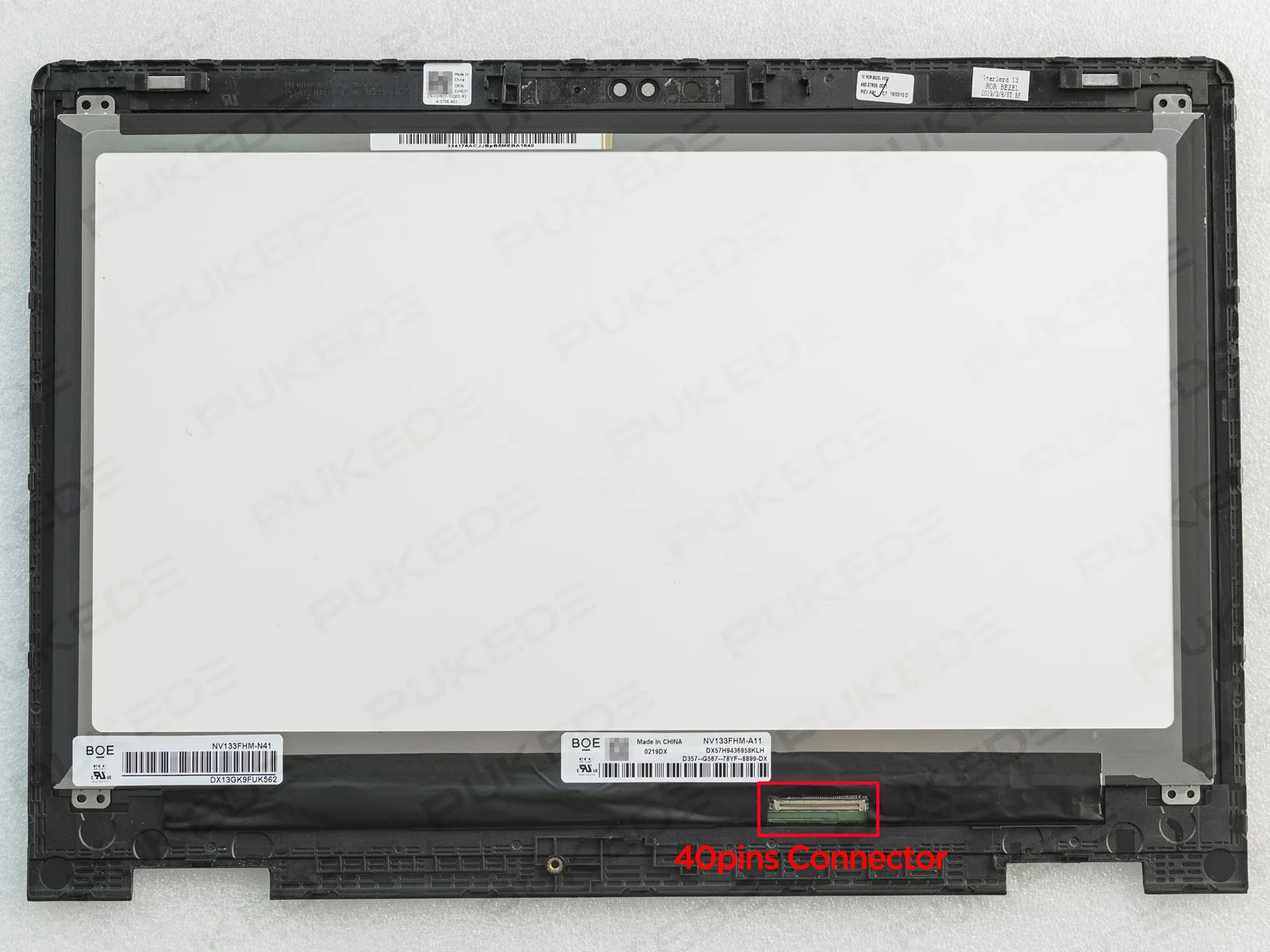 13.3インチLCDスクリーンタッチデジタイザーアセンブリDELL Inspiron 