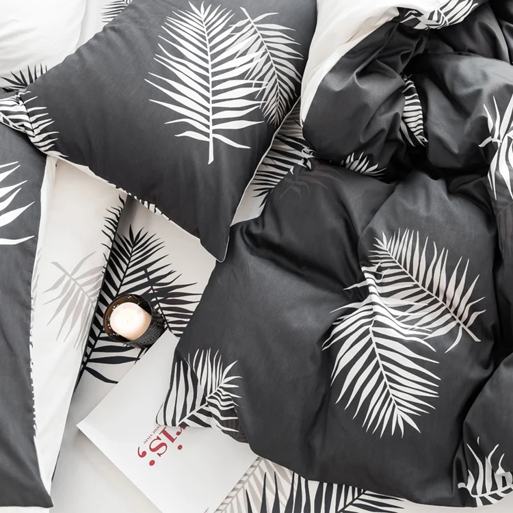 Прямая продажа с фабрики оптовая наборы одеял принтом роскошный комплект постельного белья из