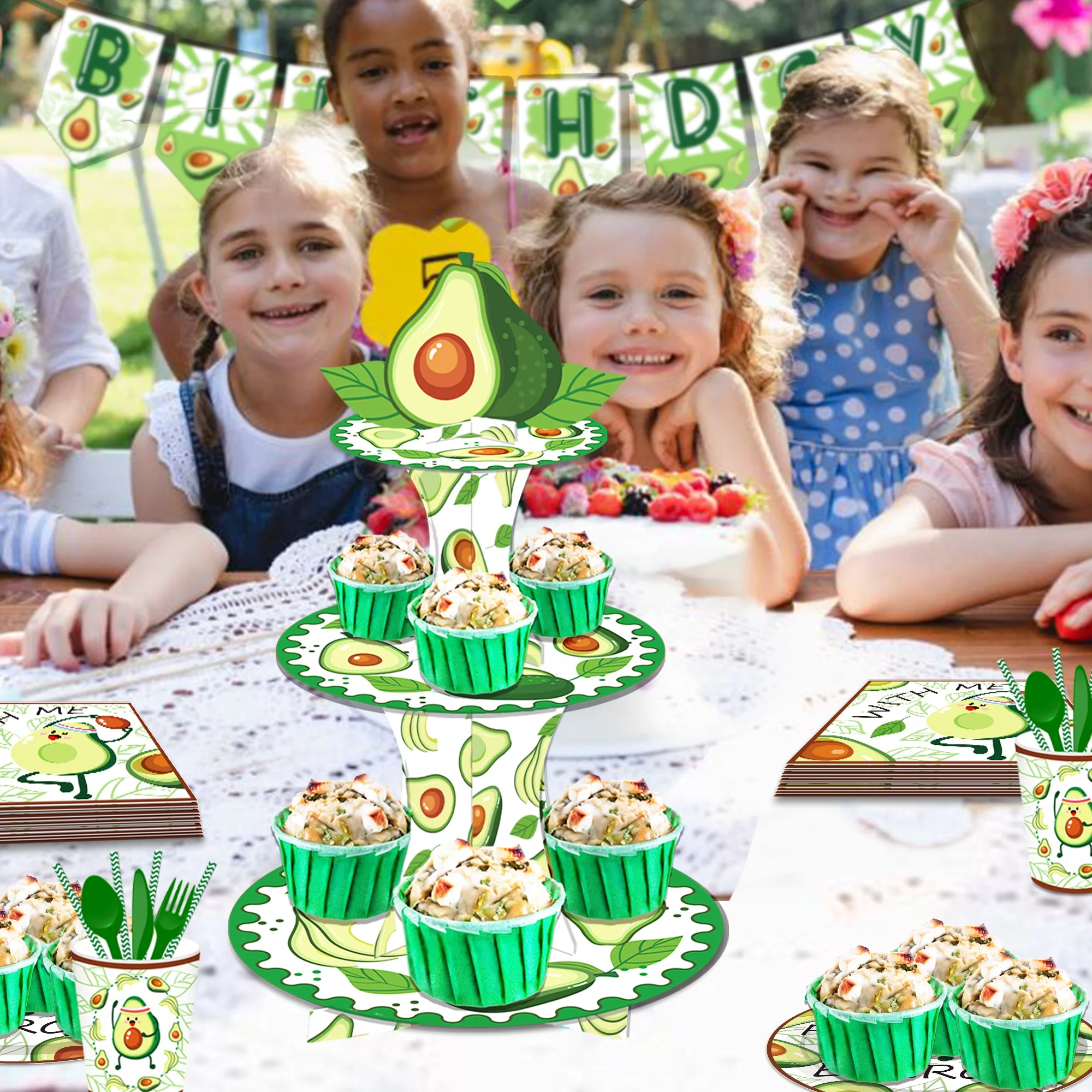 Huancai Tropical Avocado Design Cake Stand 3 Tier Cupcake Stand Holder  Mexican Party Decoration For Kids Birthday Party Supplies - Buy Avocado  Party Cake Stand,Avocado Cupcake Stand,Birthday Party Supplies Product on  Alibaba.com