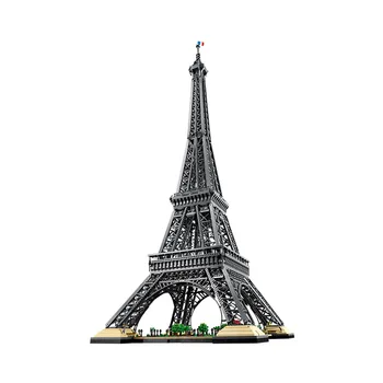 10001pcs Architecture Pairs Eiffel Tower Building Block For Kids ...