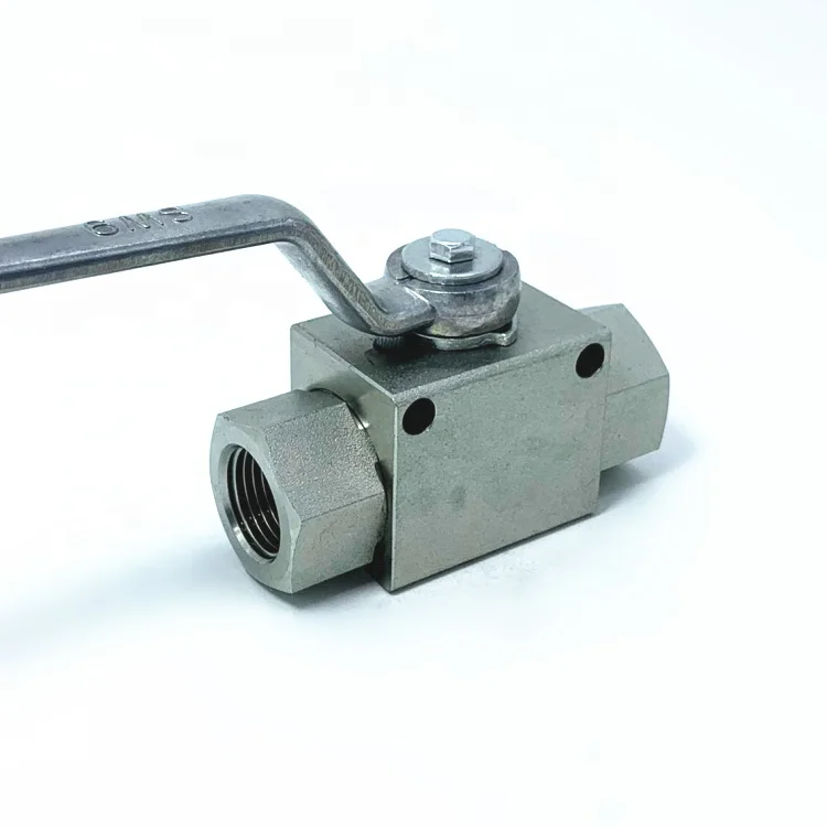 hydraulic shut off valve natural gas high pressure ball valve