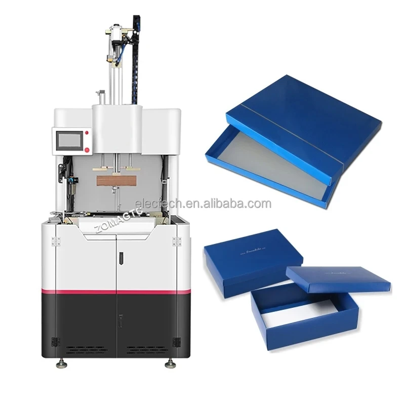 Automatic Gift Rigid Box Making Machine Automatic Rigid Jewelry Box Making Machine