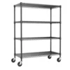 Powder-Coated: Black