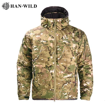 HAN WILD windproof Down jacket winter insulation jacket Waterproof thick coat Camo down jacket