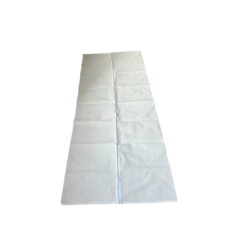 Поливинилхлоридный пластиковый одноразовый нетканый мешок для тела, прямой застегивающийся на молнию труп, моргий труп для больничной чрезвычайной ситуации