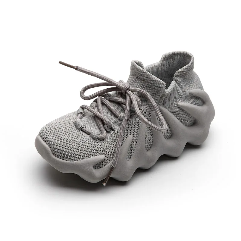 Лидер продаж 450, стильные детские кроссовки yeezy для мальчиков и девочек, легкие и удобные кроссовки для отдыха, детская обувь yeezy 450