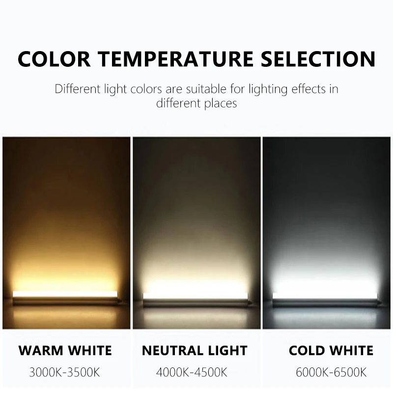Factory Direct Linear Tube Lighting Housing Fluorescent Fixture T5 T8 Integrated Indoor Shop Japan Hot Jizz LED Tube Light