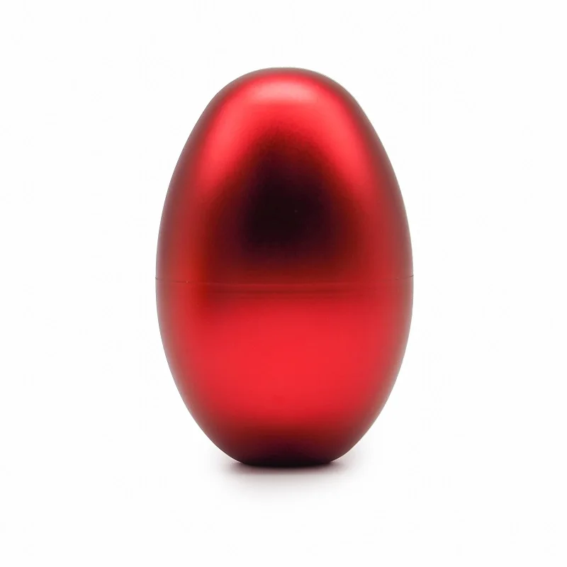 Red Gold Double Function Ring Pendant Necklace Jewellery Egg Shaped Metal Box Packaging case Metal Jewelry Boxes