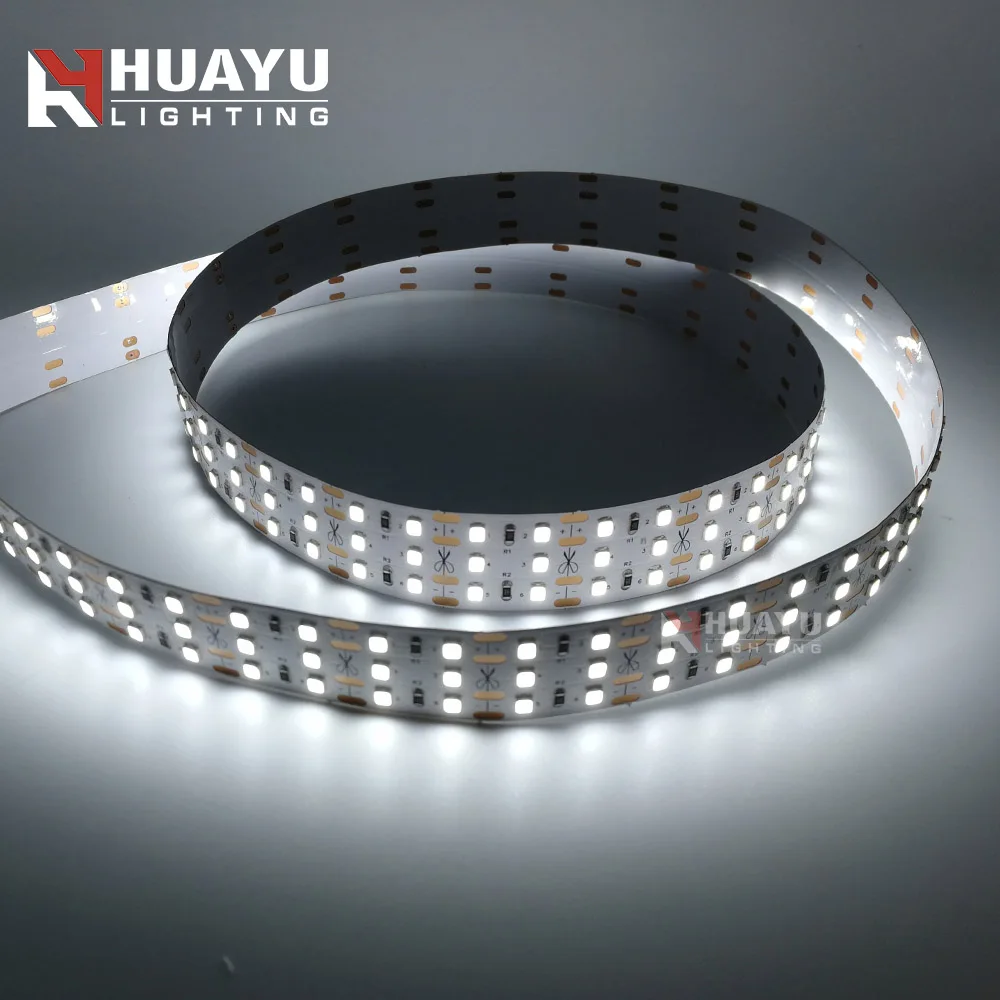 Triple Rows Super Bright 24v Led Strip 2835 264leds Three Line Flexible Led Strip Light