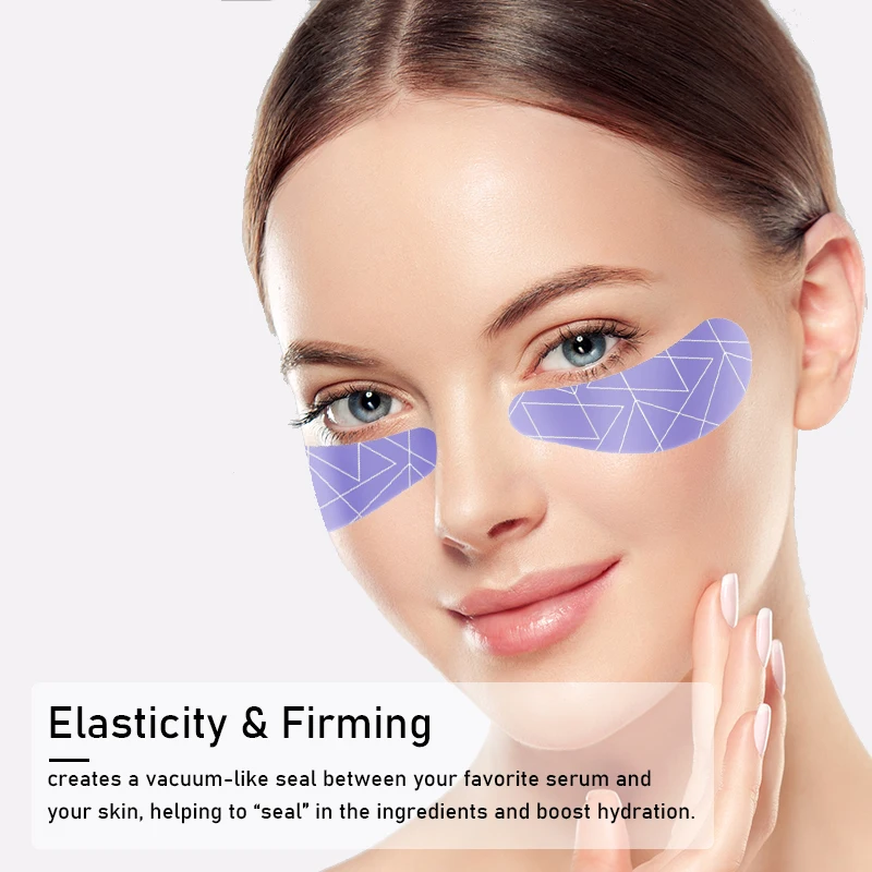 Reusable Silicone Face Under Eye Patch Medical Grade Silicone Tin Under