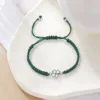 Bracelet trèfle à quatre feuilles [vert]