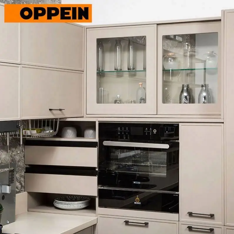 OPPEIN US: Kitchen Cabinet, Furniture Manufacturer » Small U Shaped Shaker  Kitchen OP17-PVC06