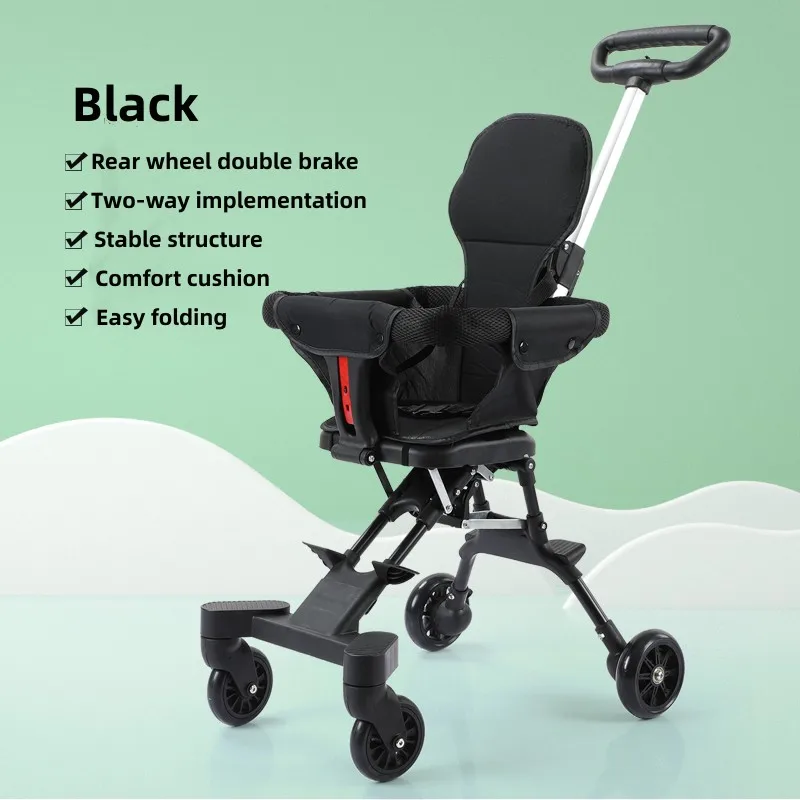 Wholesale Customization Lightweight Baby Strollers Onehanded Onestep