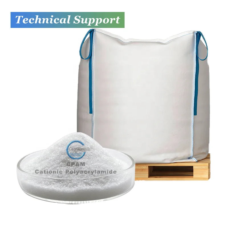 Fast Delivery Polyacrylamide Cationic Polyacrylamide Flocculant CPAM Cationic Polymer Sludge Dewatering