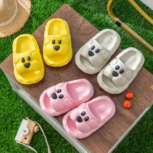 Eva Kids Slipper Summer Eva slippers Kids Non-slip Cute Cartoon Puppy Eva Soles for Kids Sandals