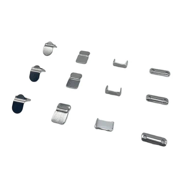 Высококачественные регулируемые Крючки и штаны серебристого цвета без никеля на