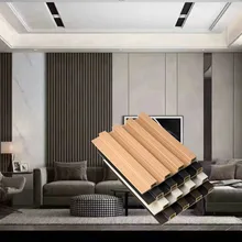 Wpc Interior Wall Board Water Proof Wood Plastic Cladding Fluted Panel Wpc Wall Panel
