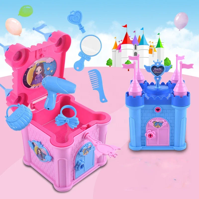 Princess Castle Playhouse with Wardrobe Suprice Magic Box