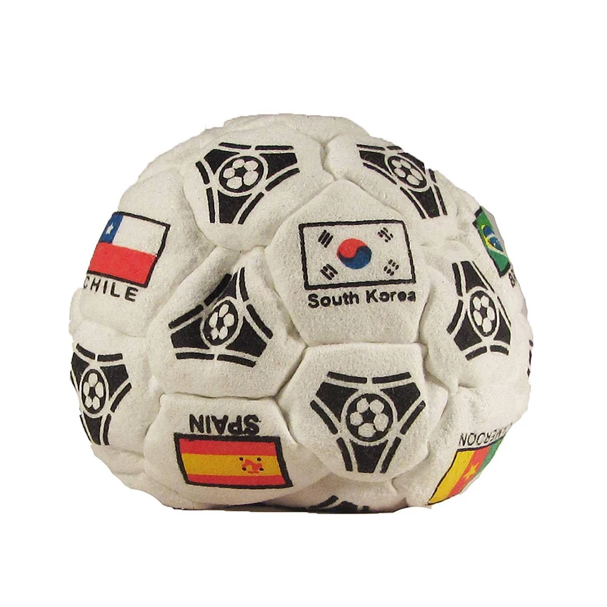 Лидер продаж 2020, эластичный блестящий кожаный мяч для игры в футбол