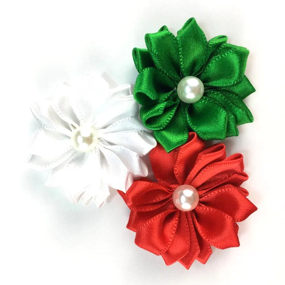 Мини искусственные шелковые розы для рукоделия жемчужные цветы для заколок детские заколки для волос DIY Girls Аксессуары для волос CH022