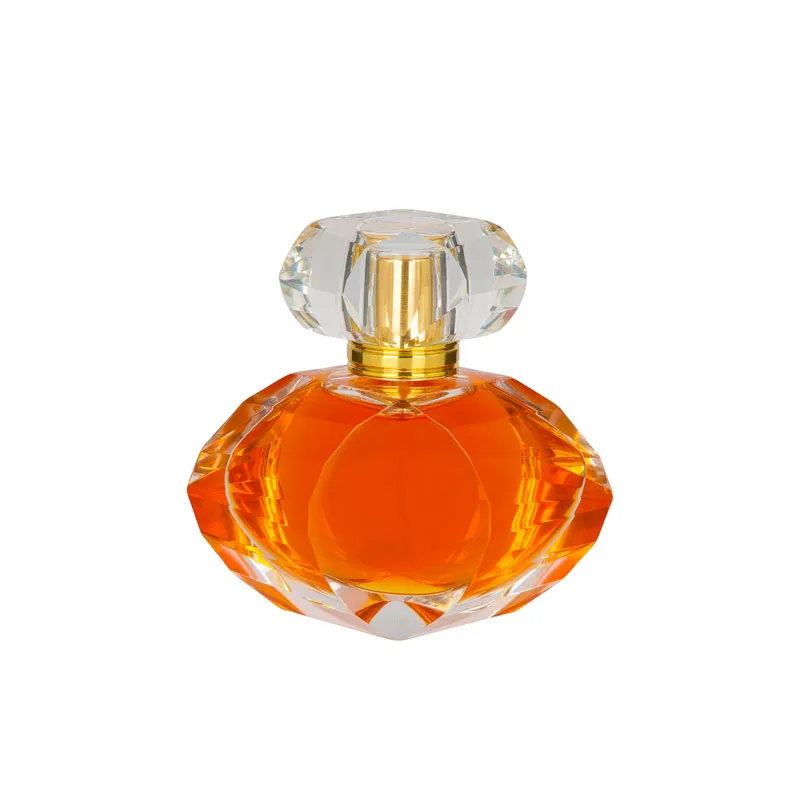 Super Luxury 30ml 50ml 100ml Crystal Glass Perfume Bottle with Frost Finish Recyclable and Packed in a Box