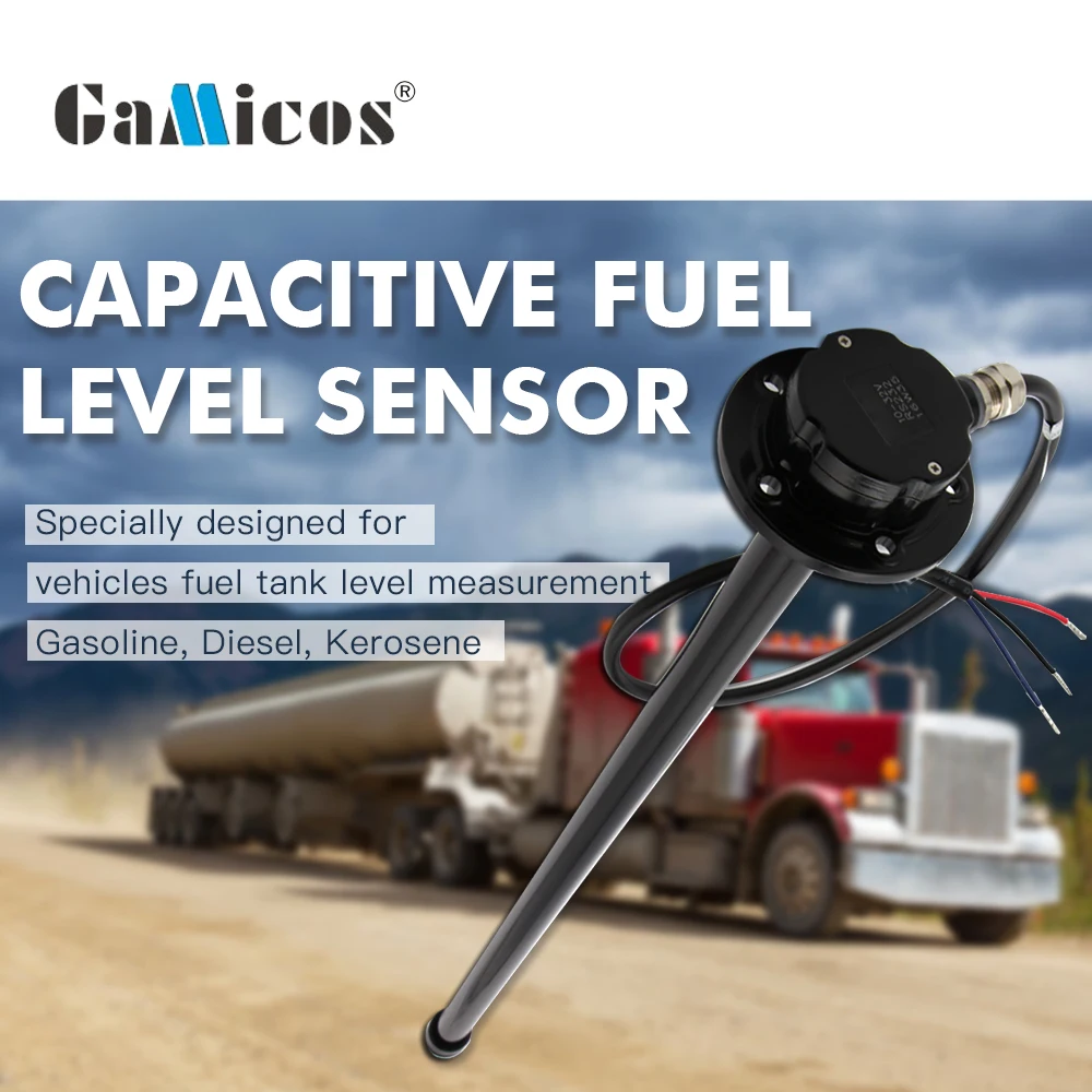 GLTV7 700mm 0~5V Cuttable Capacitive Fuel tank Level Sensor for diesel Generators