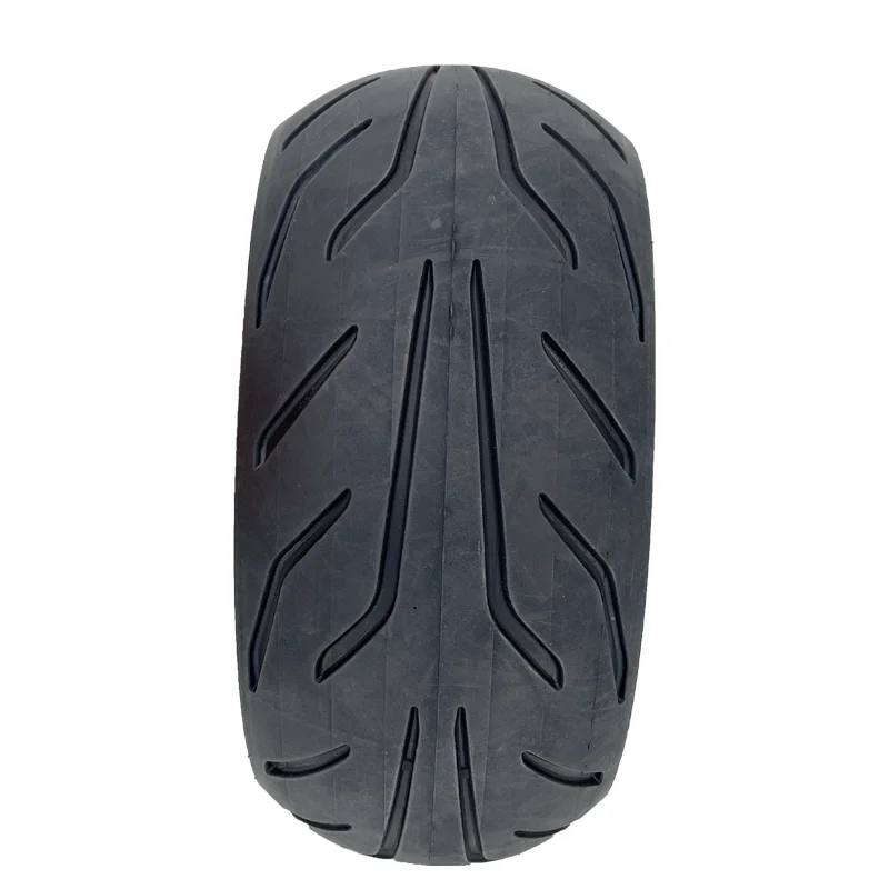 Pneu à Vide 12×4.50-6.5 Pour Scooter électrique – Tout-terrain, Caoutchouc Résistant, Bande De Roulement Adhérente, Noir