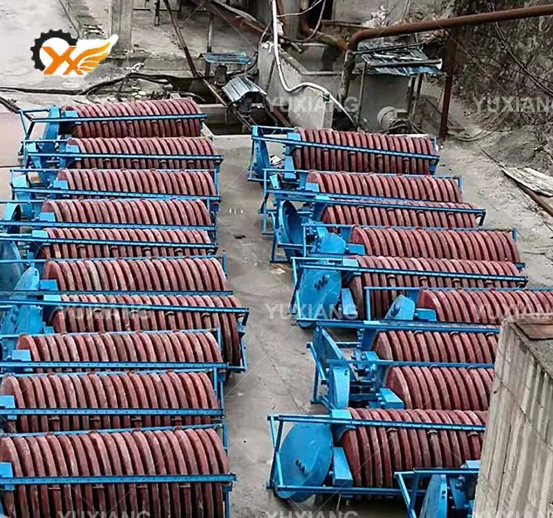 High Efficient Spiral Gravity Separator Mineral Ore Gold Spiral Chute for Sale