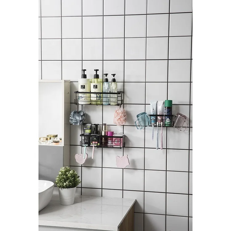 Upgrade does not raise price Modern Shower Caddy - Cubiko, shower caddy  wall 