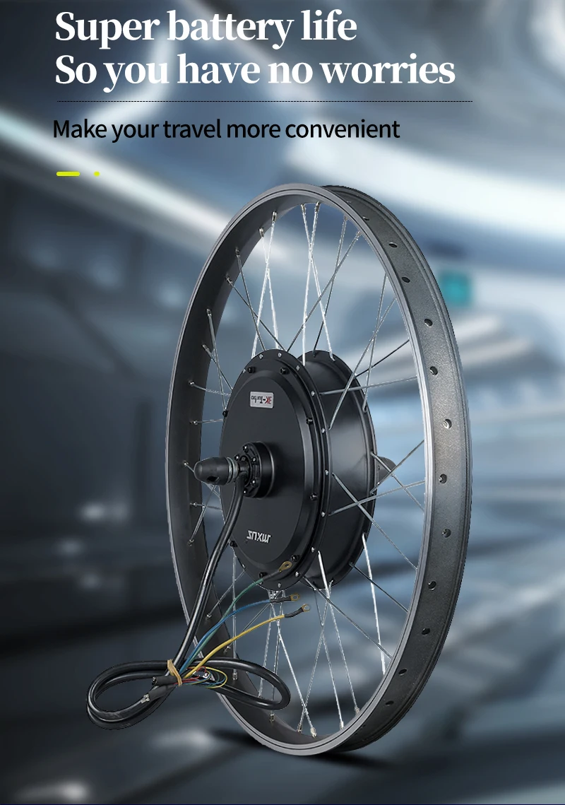 Motore Elettrico Bici Elettrica 3000 Watt Ruota Con Motore