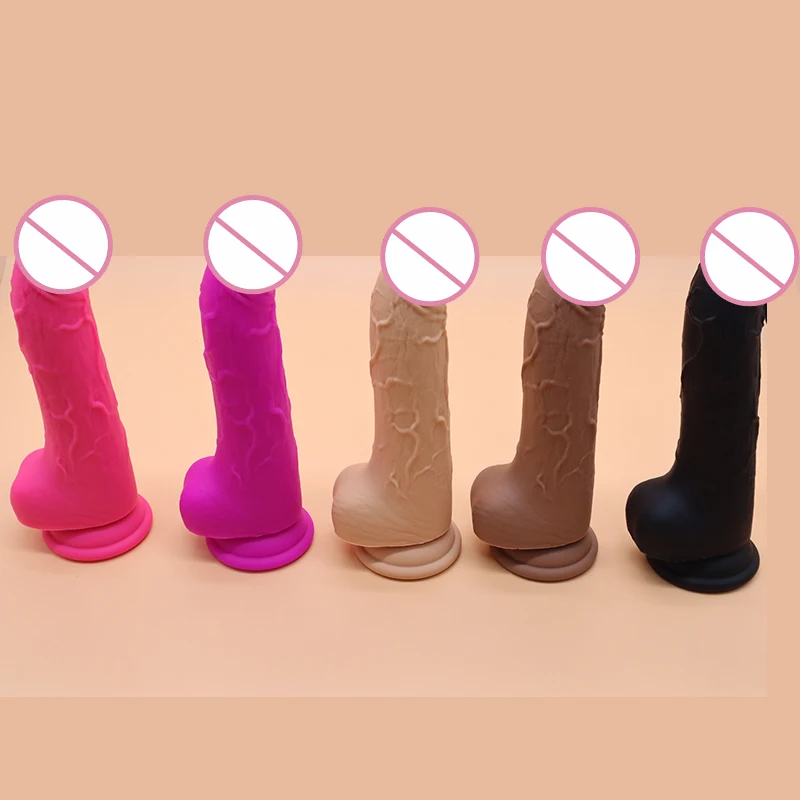 Amoura vaginal dildo color and texture variation soft silicone