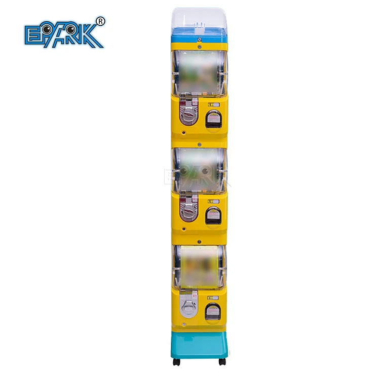 Coin Operated Game 3 Layers Twist Egg Toy Gashapon Capsule Toys Gashapon Machine Toy Capsule Vending Machine for Store