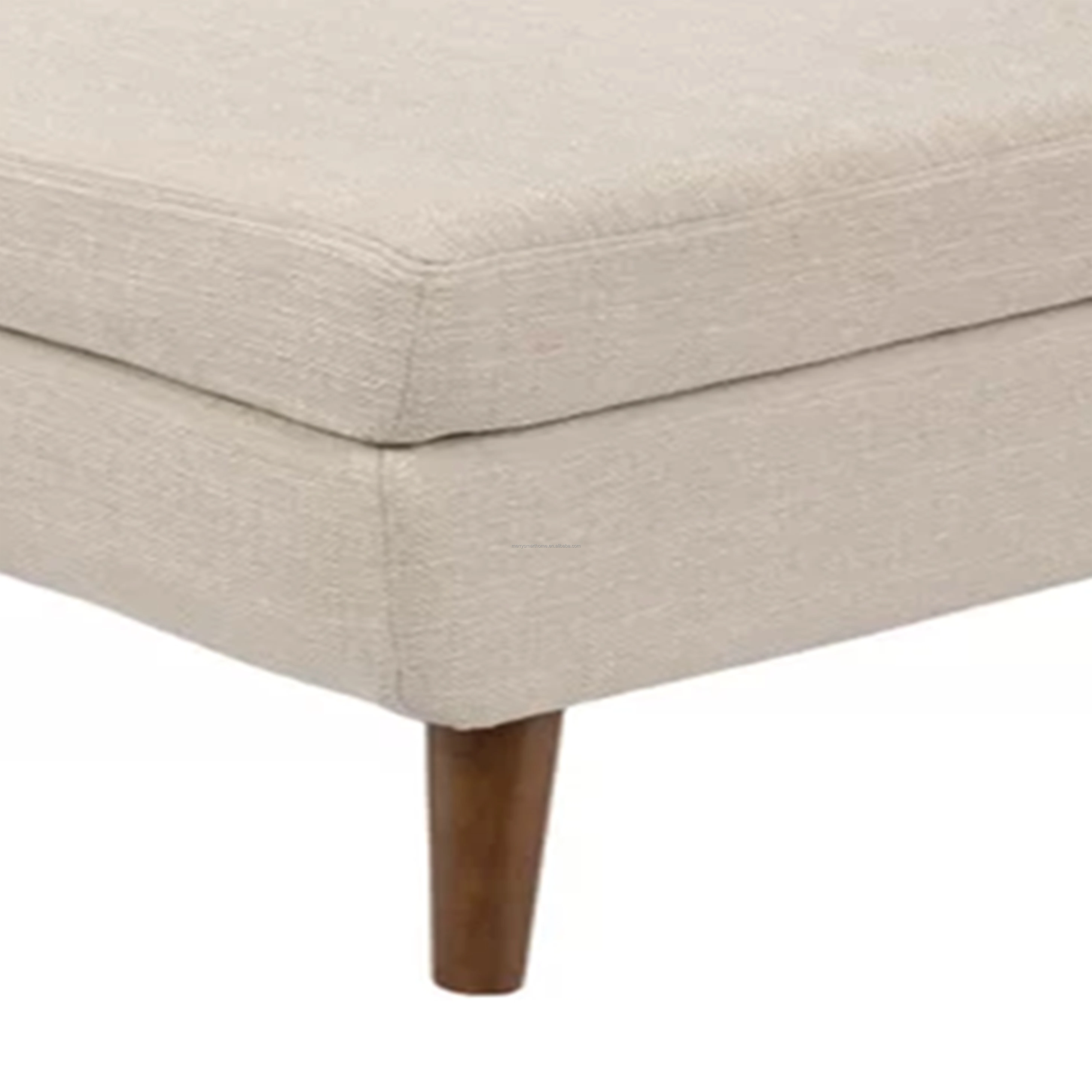 Wholesale Modern Design Accent Chair Lounge Relax Furniture Long Fabric Armchair with Ottoman supplier