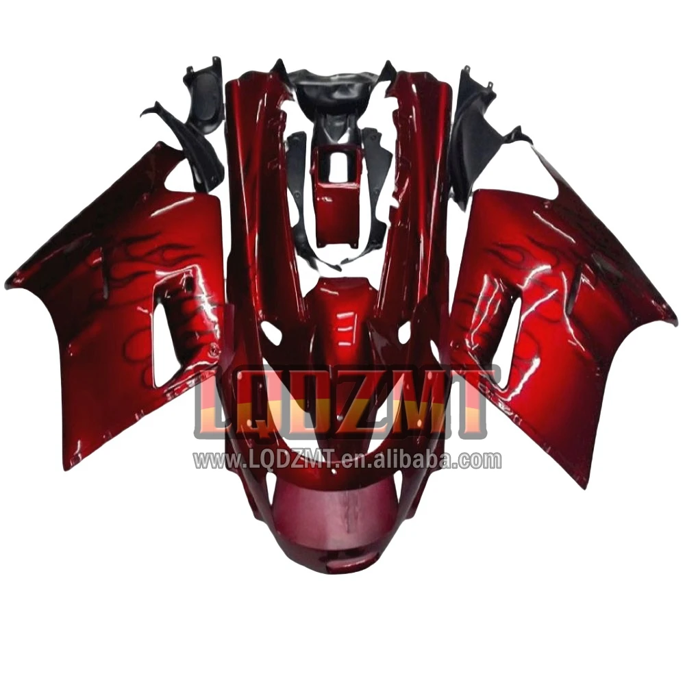 ZX11 For KAWASAKI NINJA ZZR1100 ZX 11R ZX-11 Factory red ZX11R