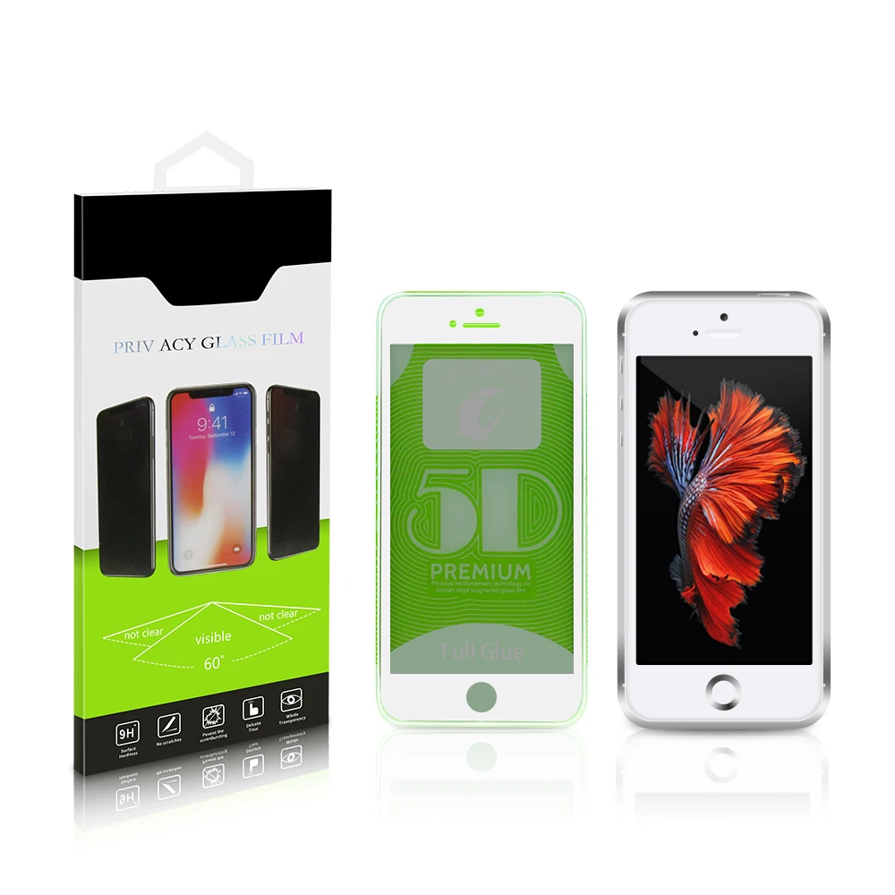 Protetor de tela curvo preto para iPhone 6P / 7P / 8 Plus de vidro  temperado premium com cola total 11D - Buy Mobile Phone Accessories Online  | Mobile Accessories Shopping in Portugal