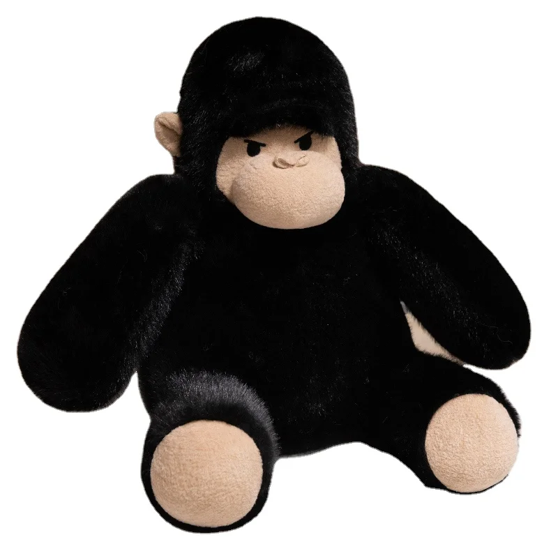 stuffed animal　ぬいぐるみ　ゴリラ　16cm　ブラック　BK stuffed animalぬいぐるみゴリラ16cmブラックBK