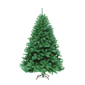Wholesale High Quality High Density Metal Base Artificial PVC Christmas Tree For Christmas Decoration Party