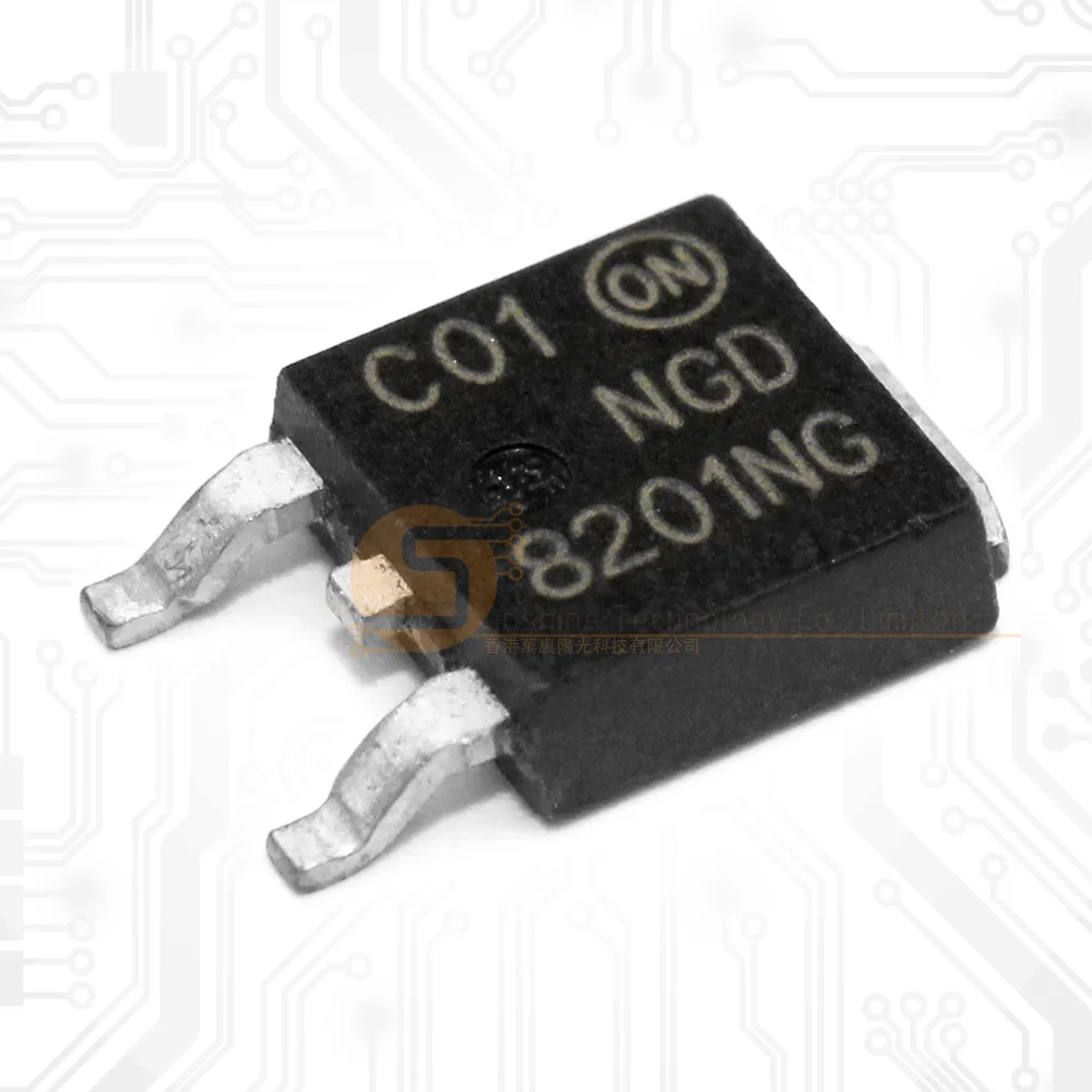 NGD8201NG N-Channel Power MOSFET 100V 8.7A Low On-Resistance for Power Management and Switching Applications ICs Product