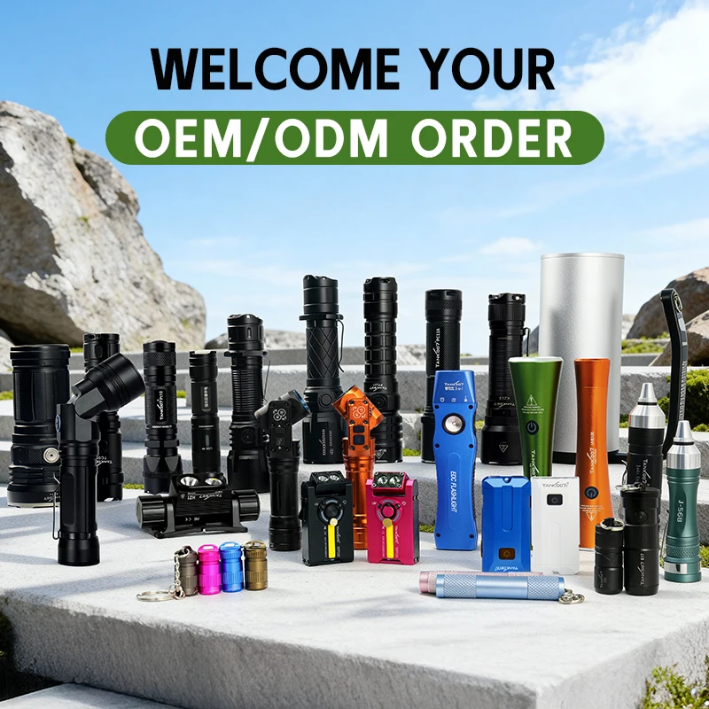TANK007 J7 High Quality LED Flashlight USB Waterproof Spotlight for Gem Identification Jade Stone Appraisal Torch Light